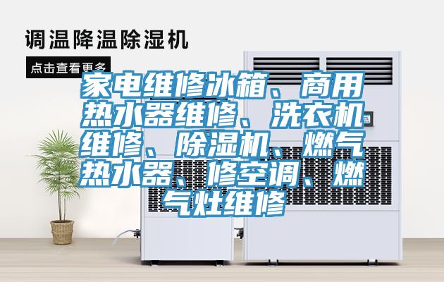 家電維修冰箱、商用熱水器維修、洗衣機維修、除濕機、燃?xì)鉄崴?、修空調(diào)、燃?xì)庠罹S修