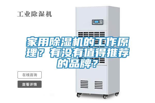 家用除濕機(jī)的工作原理？有沒有值得推薦的品牌？