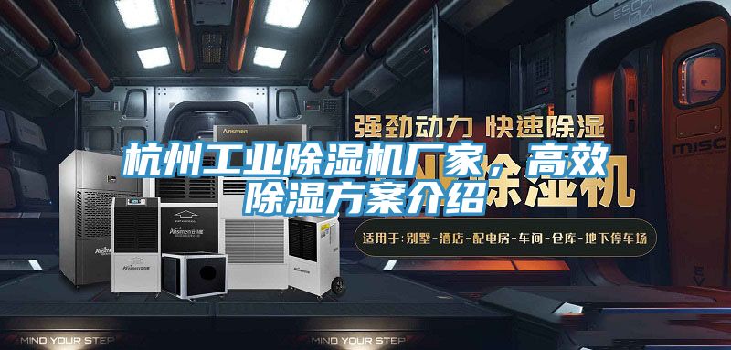 杭州工業(yè)除濕機廠家，高效除濕方案介紹
