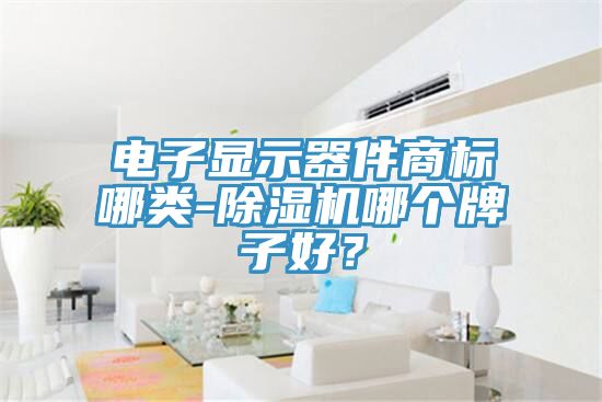 電子顯示器件商標(biāo)哪類-除濕機(jī)哪個牌子好？
