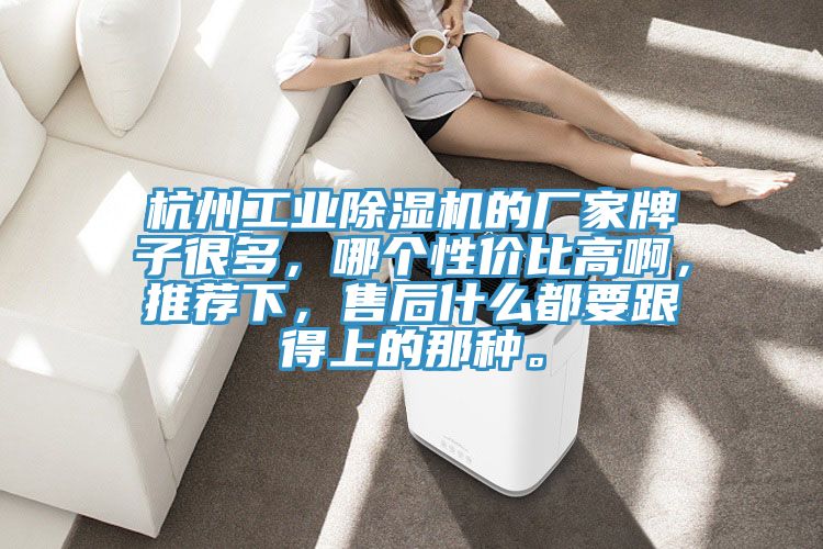 杭州工業(yè)除濕機的廠家牌子很多，哪個性價比高啊，推薦下，售后什么都要跟得上的那種。