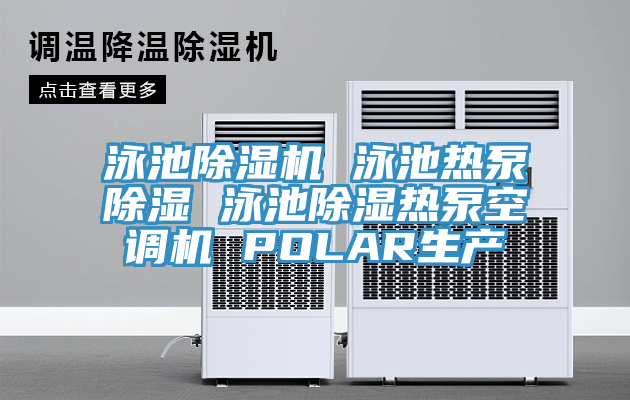 泳池除濕機 泳池熱泵除濕 泳池除濕熱泵空調機 POLAR生產(chǎn)