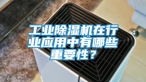 工業(yè)除濕機(jī)在行業(yè)應(yīng)用中有哪些重要性？