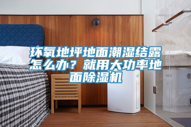 環(huán)氧地坪地面潮濕結(jié)露怎么辦？就用大功率地面除濕機(jī)