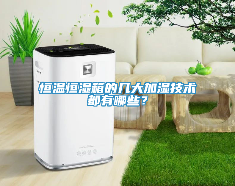 恒溫恒濕箱的幾大加濕技術(shù)都有哪些？