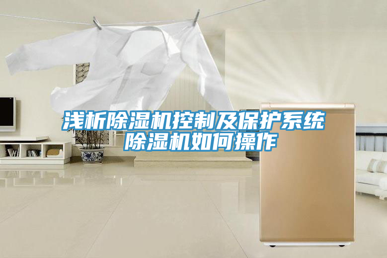 淺析除濕機控制及保護(hù)系統(tǒng) 除濕機如何操作