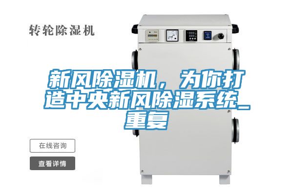 新風(fēng)除濕機(jī)，為你打造中央新風(fēng)除濕系統(tǒng)_重復(fù)