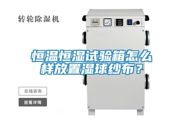 恒溫恒濕試驗(yàn)箱怎么樣放置濕球紗布？