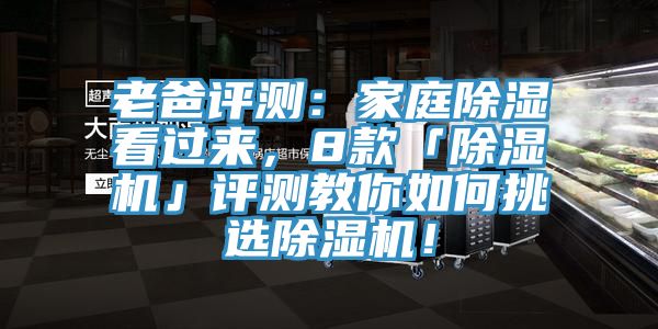 老爸評(píng)測(cè)：家庭除濕看過(guò)來(lái)，8款「除濕機(jī)」評(píng)測(cè)教你如何挑選除濕機(jī)！
