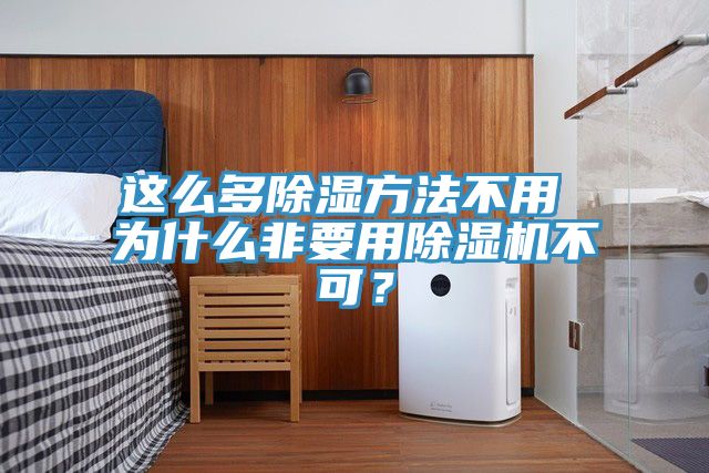 這么多除濕方法不用 為什么非要用除濕機不可？