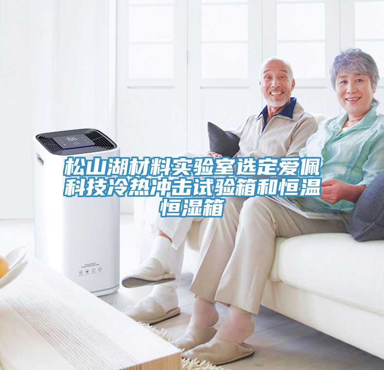 松山湖材料實(shí)驗室選定愛佩科技冷熱沖擊試驗箱和恒溫恒濕箱