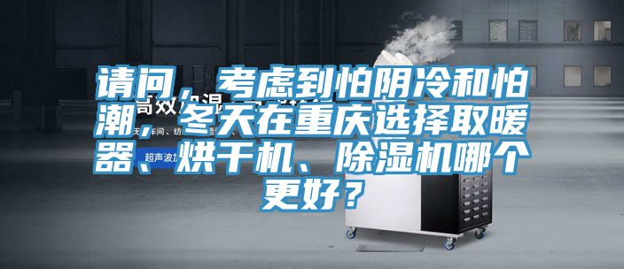 請問，考慮到怕陰冷和怕潮，冬天在重慶選擇取暖器、烘干機(jī)、除濕機(jī)哪個更好？
