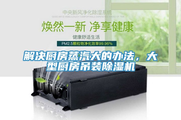 解決廚房蒸汽大的辦法，大型廚房吊裝除濕機