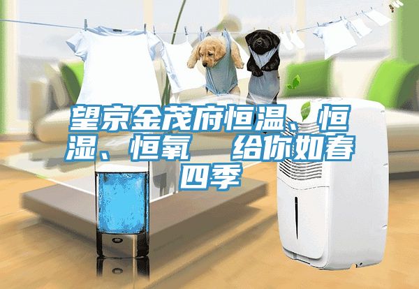 望京金茂府恒溫、恒濕、恒氧  給你如春四季