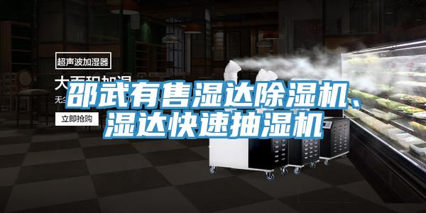 邵武有售濕達除濕機、濕達快速抽濕機