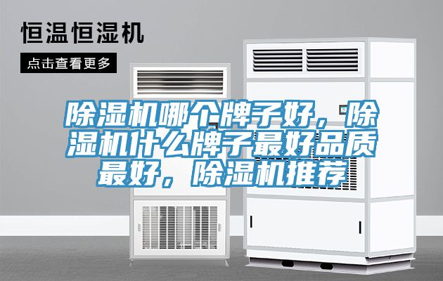 除濕機哪個牌子好，除濕機什么牌子最好品質(zhì)最好，除濕機推薦