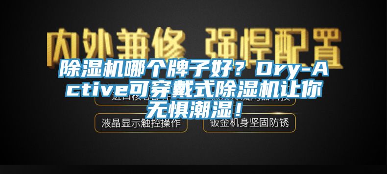 除濕機哪個牌子好？Dry-Active可穿戴式除濕機讓你無懼潮濕！