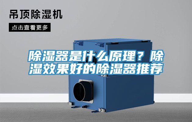 除濕器是什么原理？除濕效果好的除濕器推薦
