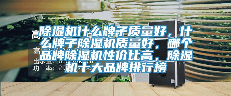 除濕機(jī)什么牌子質(zhì)量好，什么牌子除濕機(jī)質(zhì)量好，哪個(gè)品牌除濕機(jī)性價(jià)比高，除濕機(jī)十大品牌排行榜