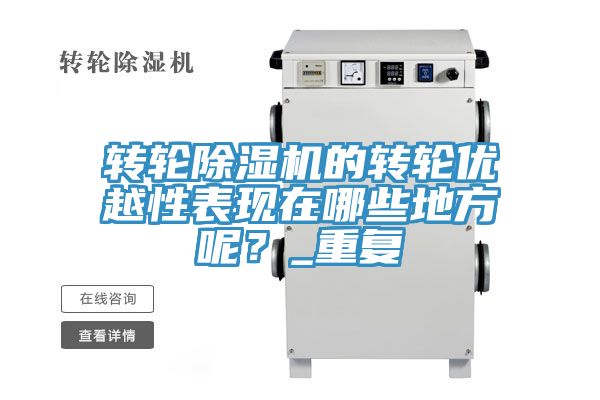 轉(zhuǎn)輪除濕機的轉(zhuǎn)輪優(yōu)越性表現(xiàn)在哪些地方呢？_重復(fù)