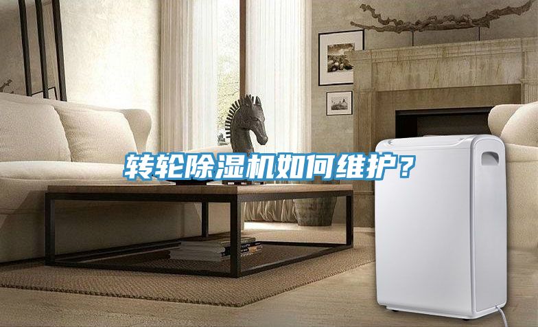 轉輪除濕機如何維護？