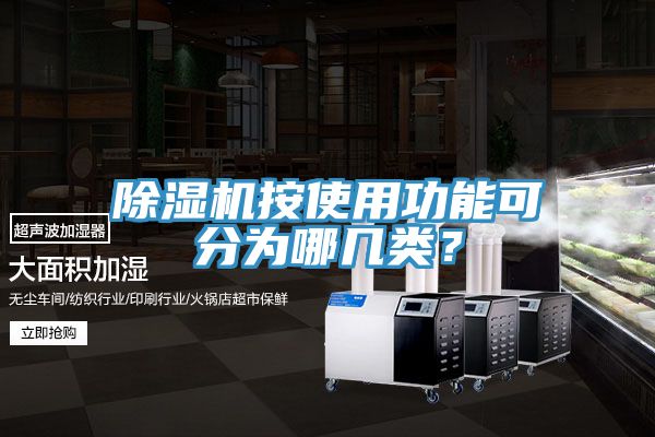 除濕機(jī)按使用功能可分為哪幾類？