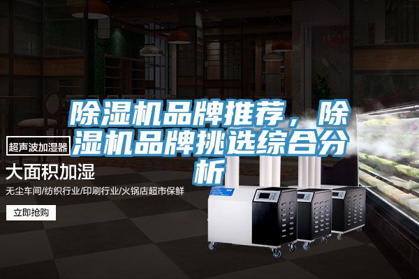 除濕機品牌推薦，除濕機品牌挑選綜合分析
