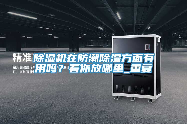 除濕機(jī)在防潮除濕方面有用嗎？看你放哪里_重復(fù)