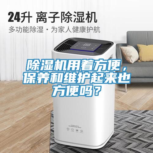 除濕機(jī)用著方便，保養(yǎng)和維護(hù)起來也方便嗎？