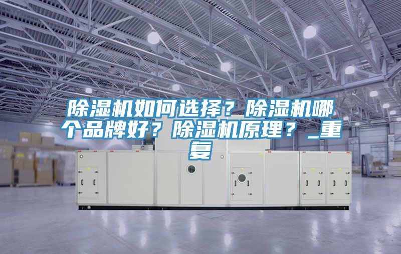除濕機(jī)如何選擇？除濕機(jī)哪個(gè)品牌好？除濕機(jī)原理？_重復(fù)