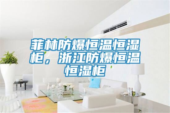 菲林防爆恒溫恒濕柜，浙江防爆恒溫恒濕柜