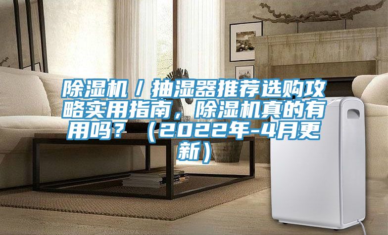除濕機(jī)／抽濕器推薦選購(gòu)攻略實(shí)用指南，除濕機(jī)真的有用嗎？（2022年-4月更新）