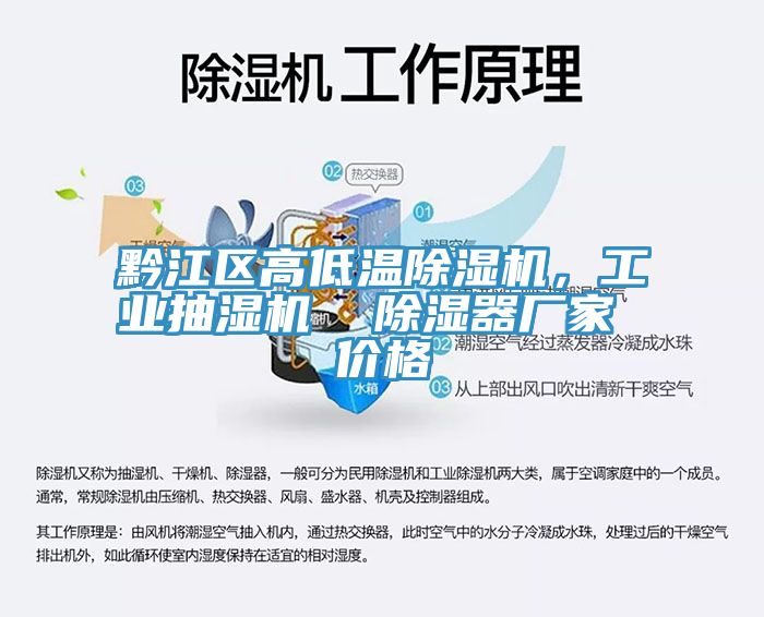 黔江區(qū)高低溫除濕機(jī)，工業(yè)抽濕機(jī)  除濕器廠家 價(jià)格
