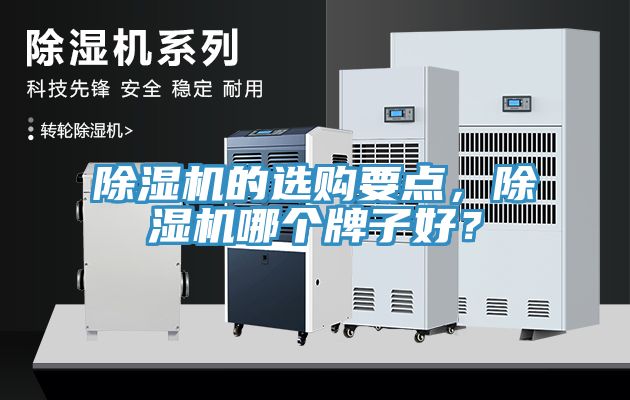 除濕機的選購要點，除濕機哪個牌子好？