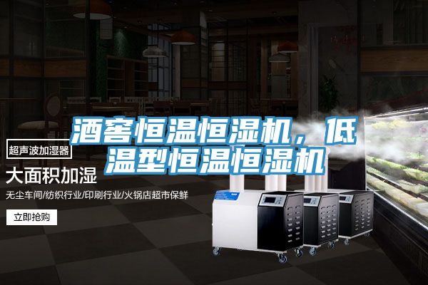 酒窖恒溫恒濕機(jī)，低溫型恒溫恒濕機(jī)