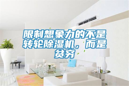 限制想象力的不是轉(zhuǎn)輪除濕機(jī)，而是貧窮