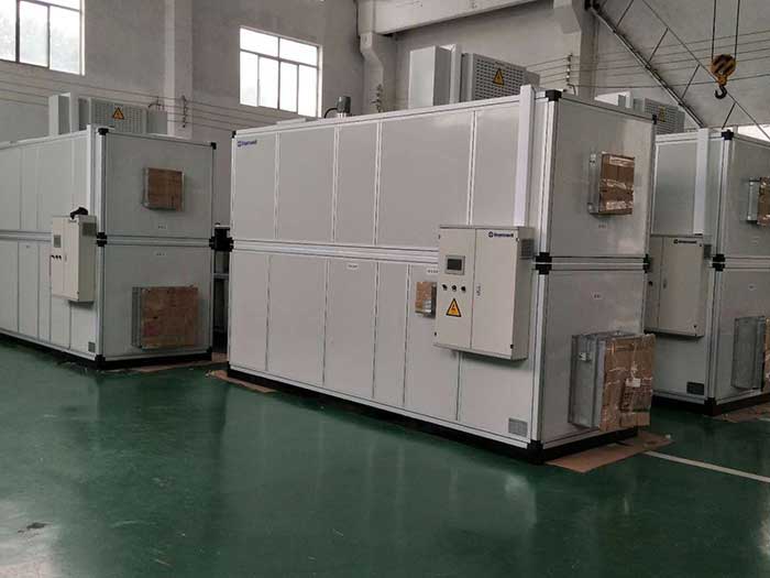 濟南銘威化工鋰電池鈷酸鋰零下40℃露點，三臺全新風(fēng)轉(zhuǎn)輪除濕機組